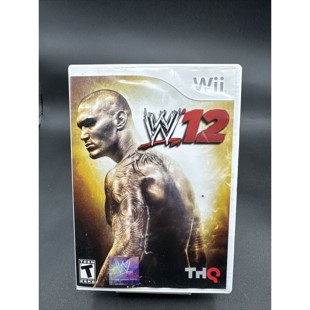 WWE 12 Nintendo Wii Wrestling Video Game Featuring Randy Orton RKO
